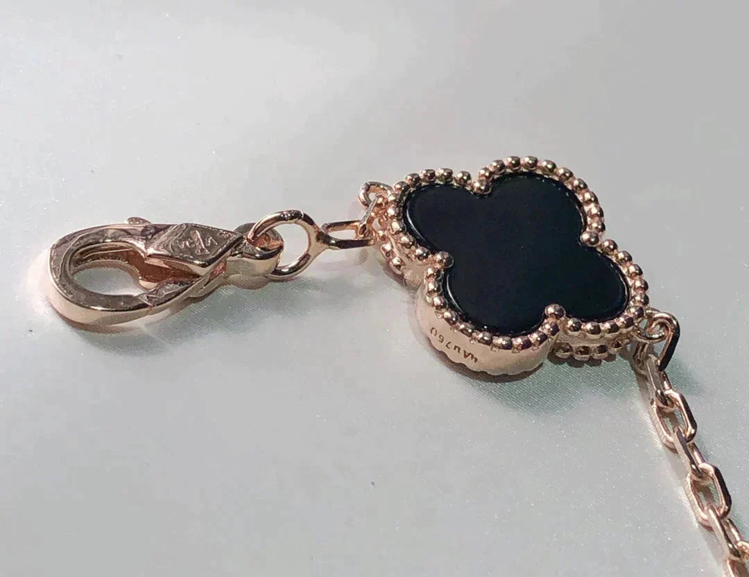 [Mystic]CLOVER 5 MOTIFS MULTICOLOR BRACELET