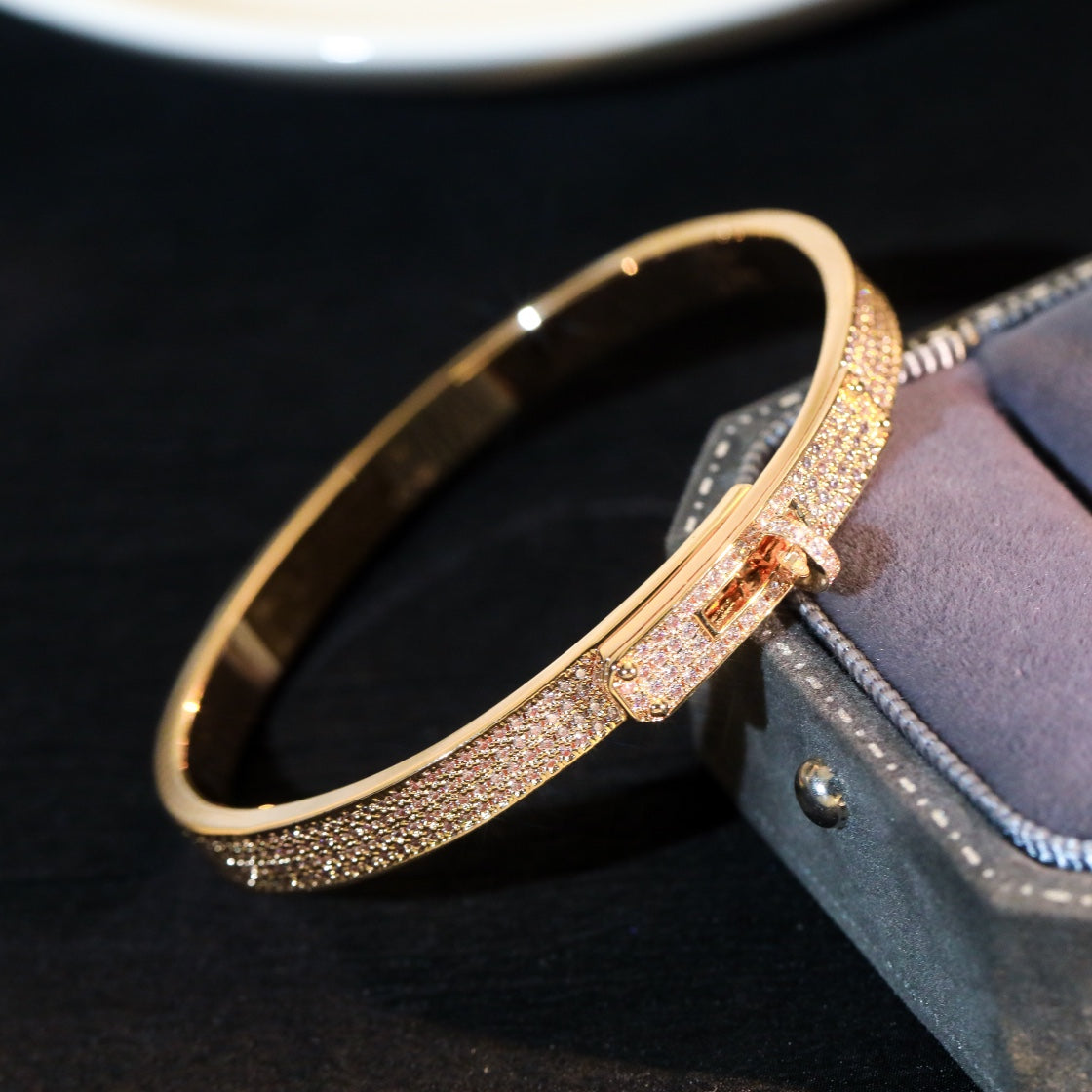 [Mystic]KELLY BRACELET DIAMOND PAVED