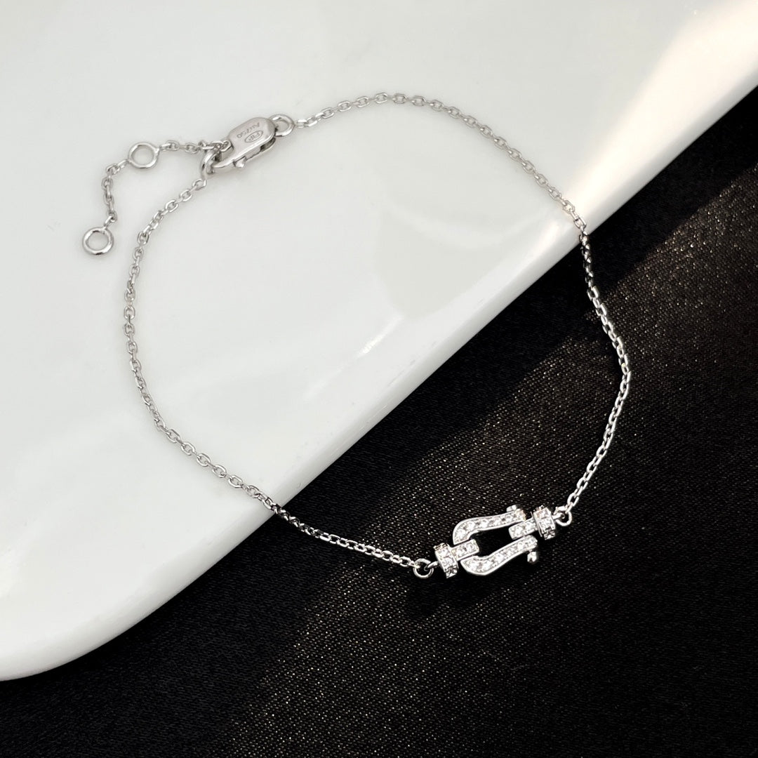 [Mystic]FORCE 10 FULL DIAMOND BUCKLE CHAIN LINK MINI MODEL