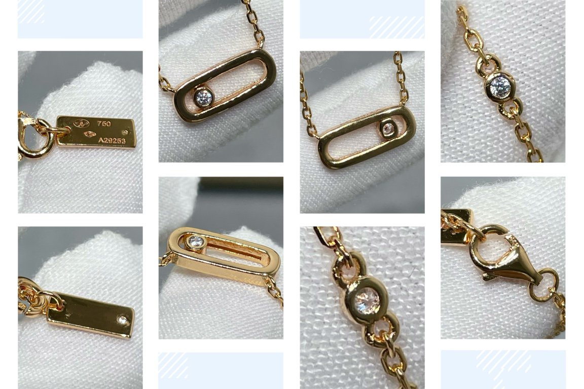 [Mysitc ] MOVE UNO DIAMOND NECKLACE
