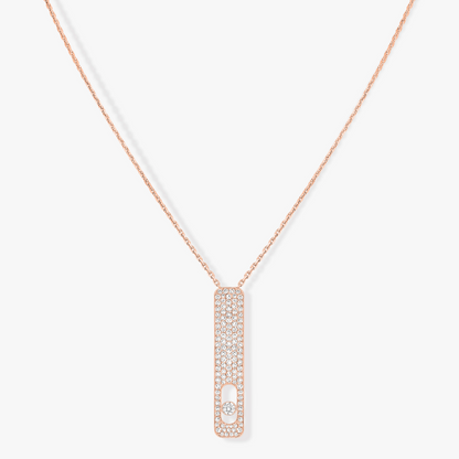 [Mysitc ] MY FIRST DIAMOND PAVED NECKLACE