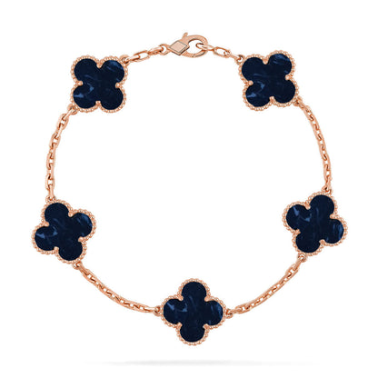 [Mystic]CLOVER 5 MOTIF PIETERSITE BRACELET COLLECTION