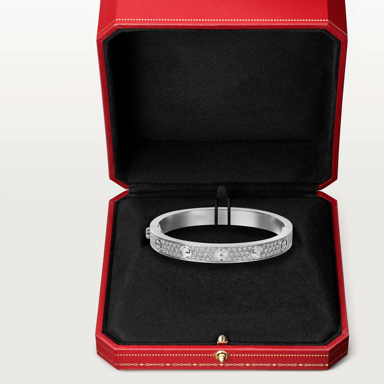 [Mystic]LOVE BRACELET 6.1MM DIAMOND-PAVED