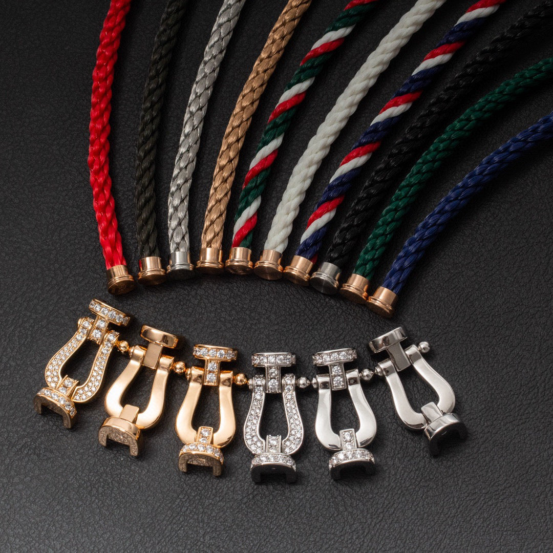 [Mystic]FORCE LARGE HORSESHOE NO DIAMOND BRACELET ROSE GOLD
