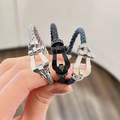 [Mystic]FORCE LARGE HORSESHOE NO DIAMOND BRACELET GOLD