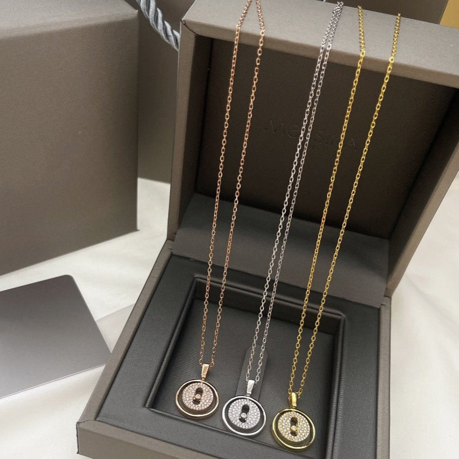 [Mysitc ]  MOVER PM PAVED NECKLACE