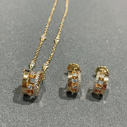 [Mysitc ] CHAIN MOVE ROMANE PEDAND NECKLACE