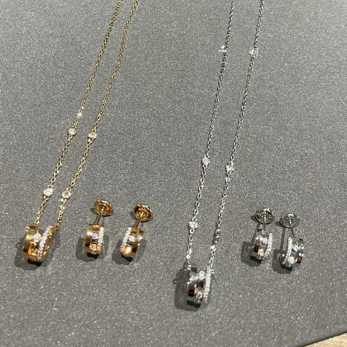 [Mysitc ] CHAIN MOVE ROMANE PEDAND NECKLACE