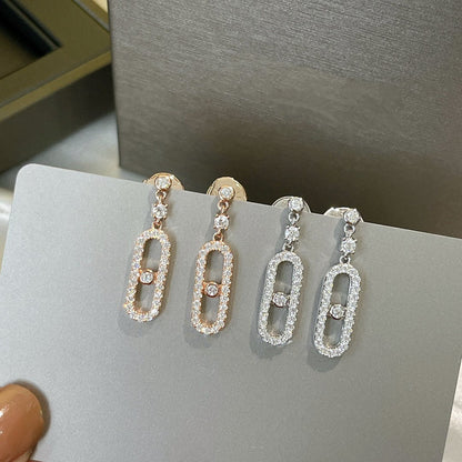 [Mysitc ] DORMEUSES MOVE UNO DIAMOND EARRINGS