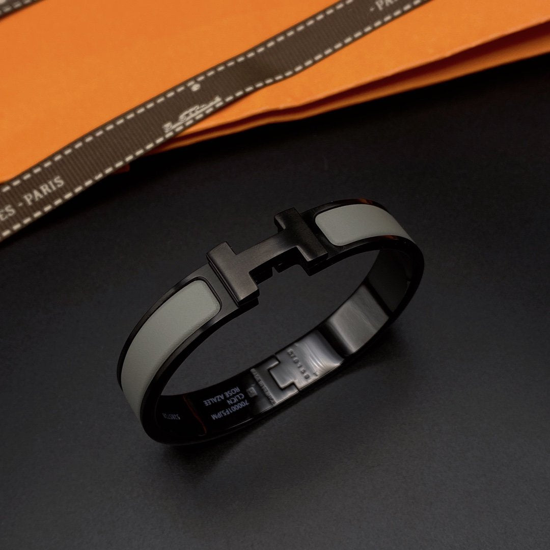 [Mystic]CLIC HM SO BLACK GREY BRACELET