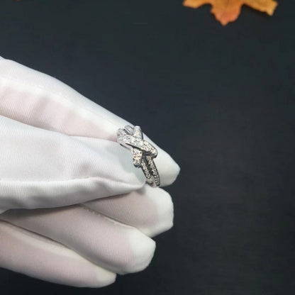 [Mystic]JEUX DE SILVER DIAMOND RING