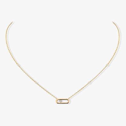 [Mysitc ] MOVE UNO DIAMOND NECKLACE