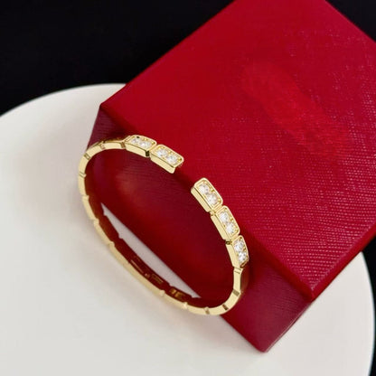 [Mystic]LOVE DIAMOND OPEN  BRACELET