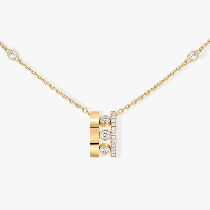 [Mysitc ] CHAIN MOVE ROMANE PEDAND NECKLACE