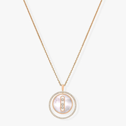 [Mysitc ]  MOVE MM NACRE BLANCHE DIAMOND NECKLACE