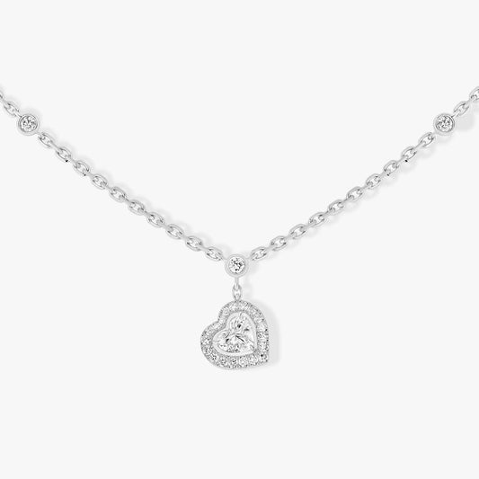 [Mysitc ] JOY HEART DIAMOND NECKLACE