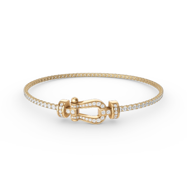 [Mystic]FORCE  HORSESHOE  DIAMOND TENNIS BRACELET