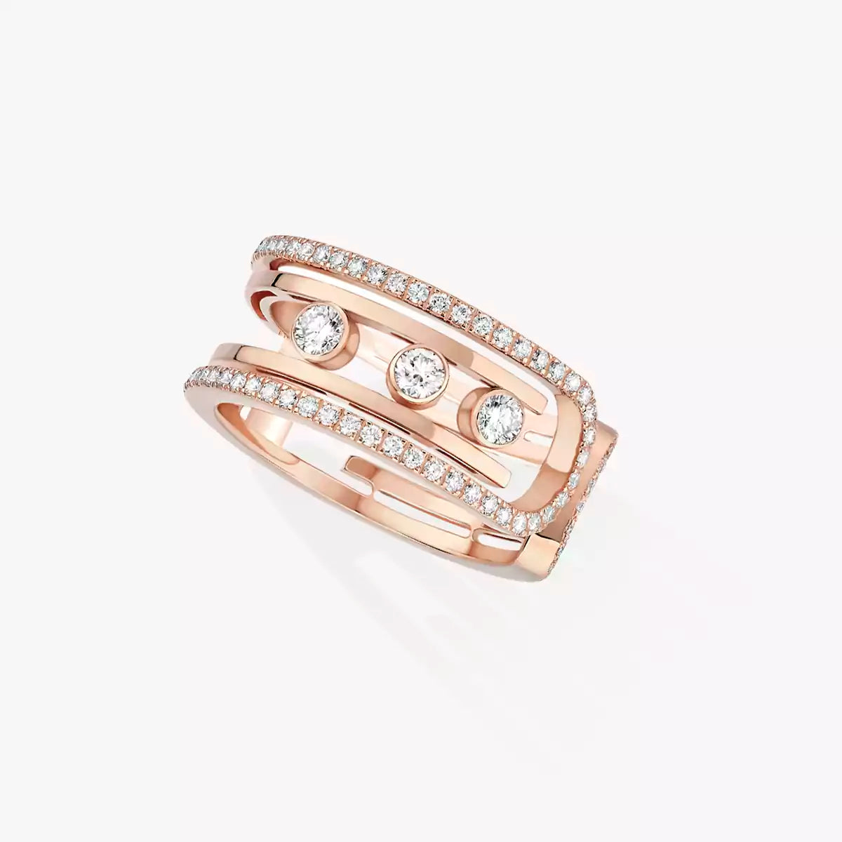 [Mysitc ] Move 10th Diamond Ring in Gold