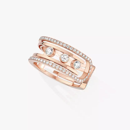 [Mysitc ] Move 10th Diamond Ring in Gold