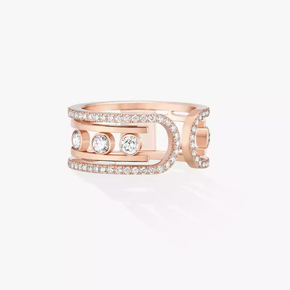 [Mysitc ] Move 10th Diamond Ring in Gold