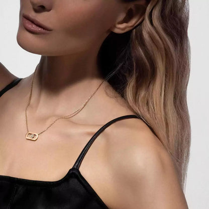 [Mysitc ] So Move Diamond Necklace in Gold