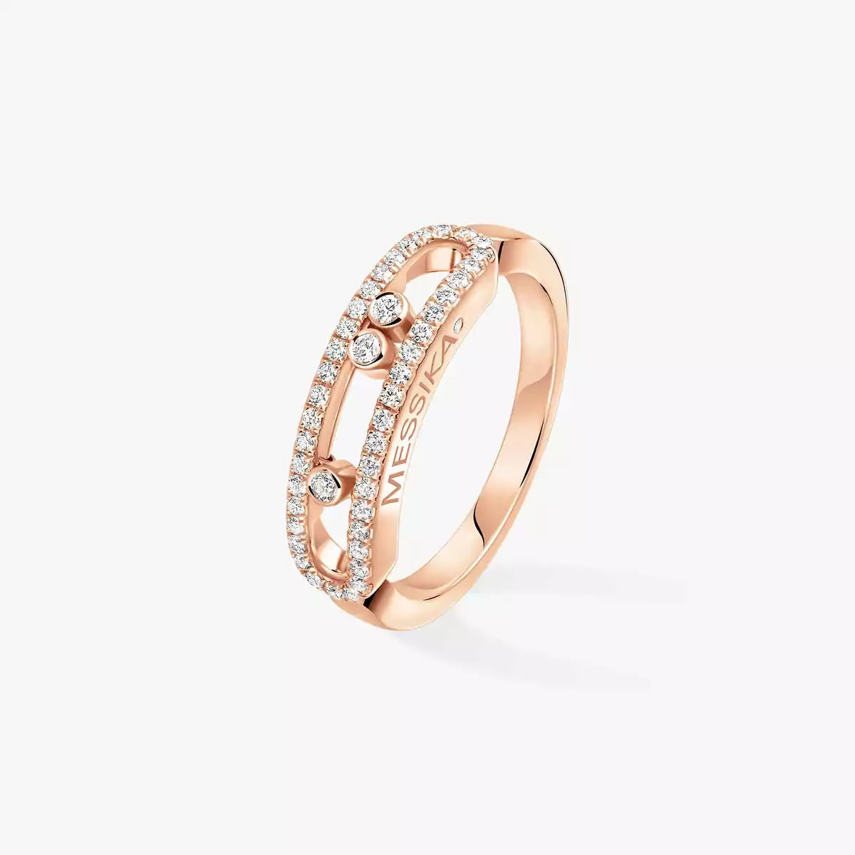 [Mysitc ]  Baby Move Gold Diamond Pave_ Ring