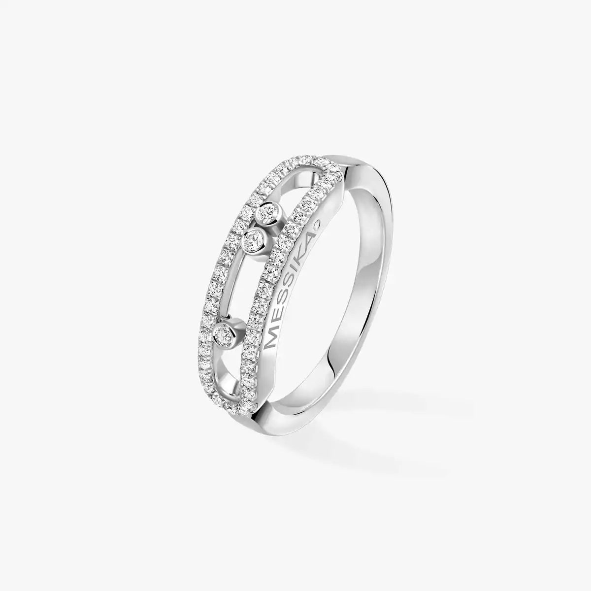 [Mysitc ]  Baby Move Gold Diamond Pave_ Ring