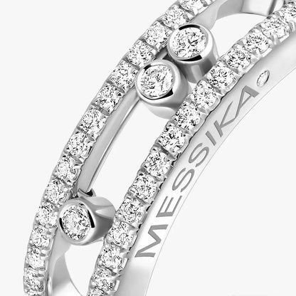 [Mysitc ]  Baby Move Gold Diamond Pave_ Ring