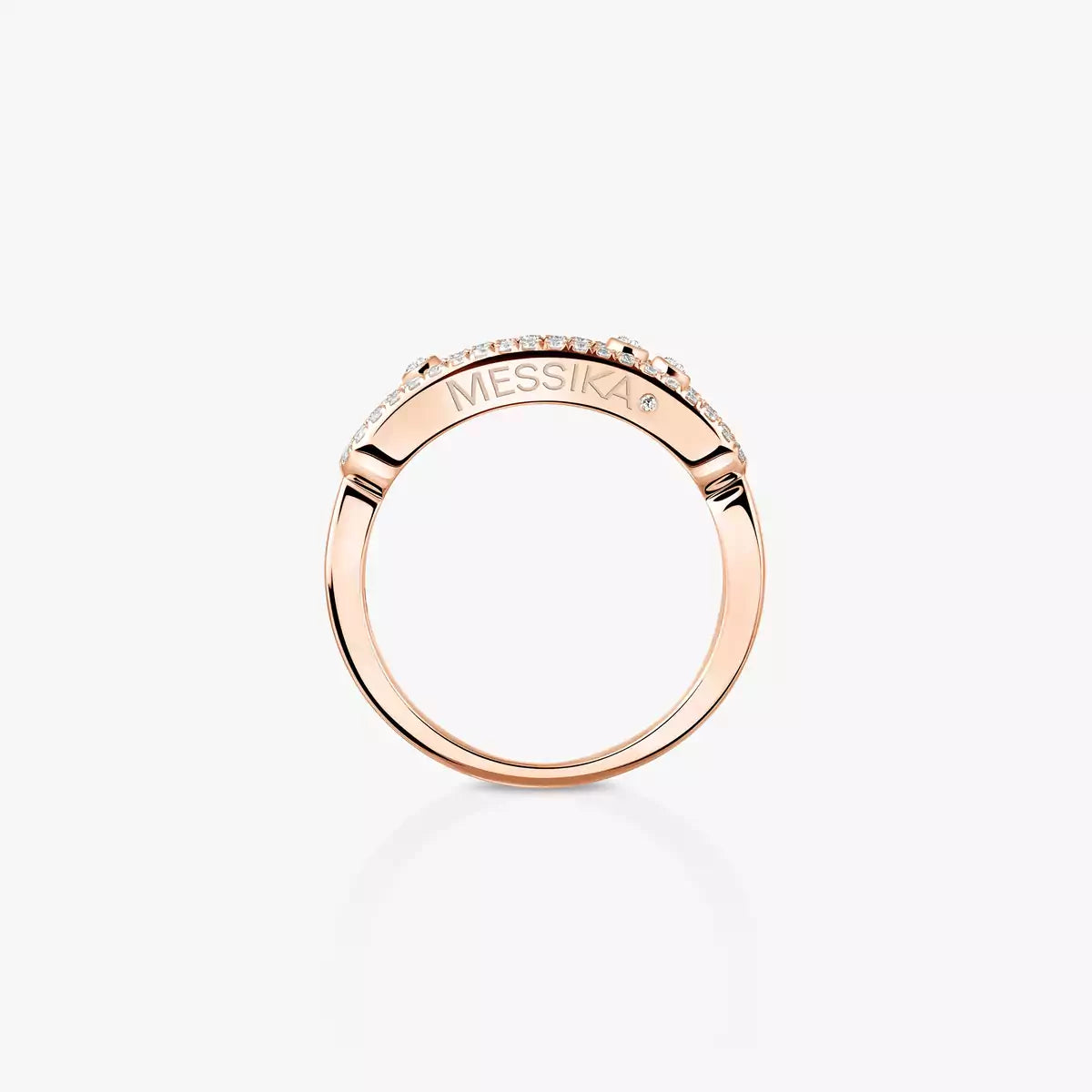 [Mysitc ]  Baby Move Gold Diamond Pave_ Ring