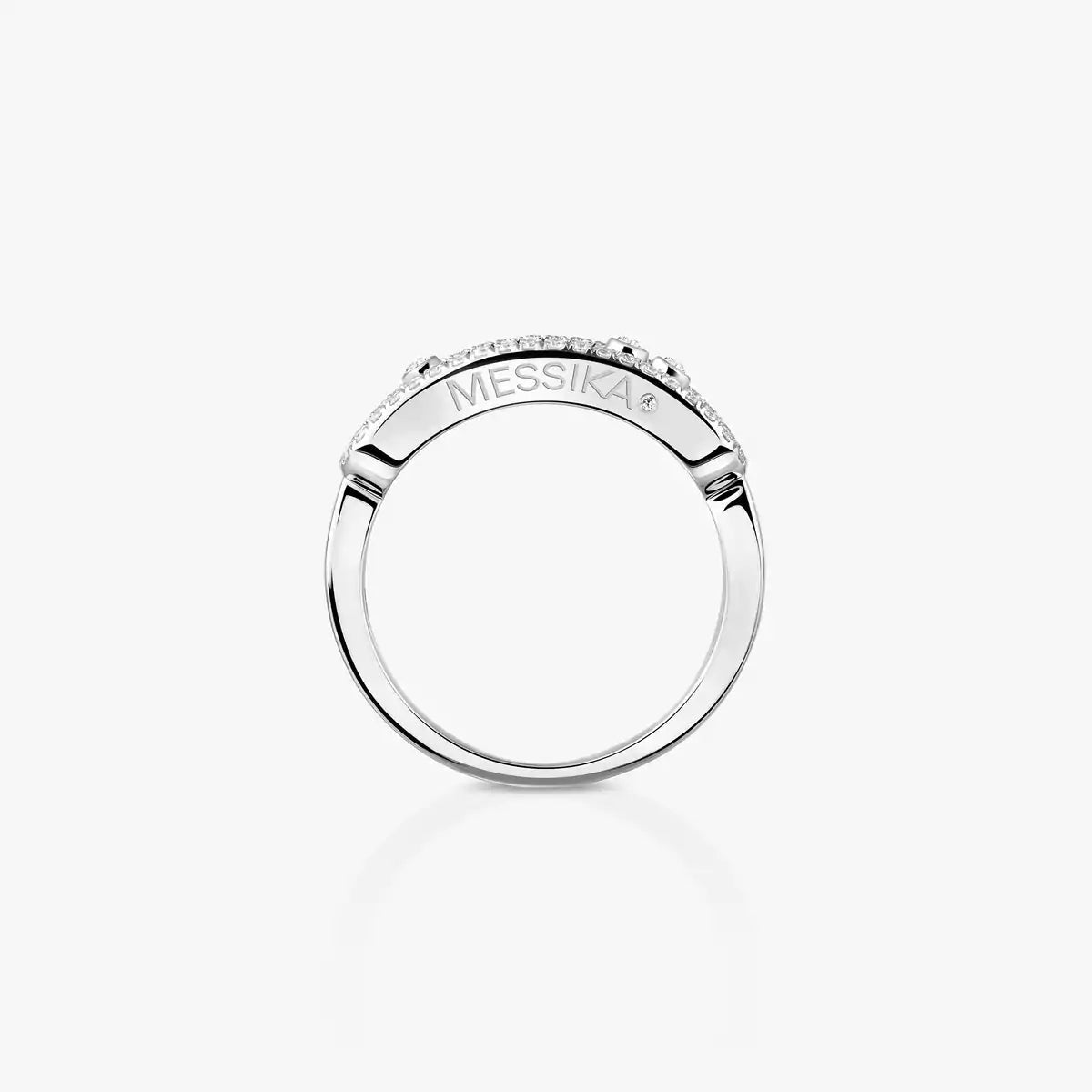 [Mysitc ]  Baby Move Gold Diamond Pave_ Ring
