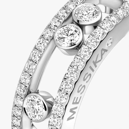 [Mysitc ]  Move Gold Diamond Pave_ Ring