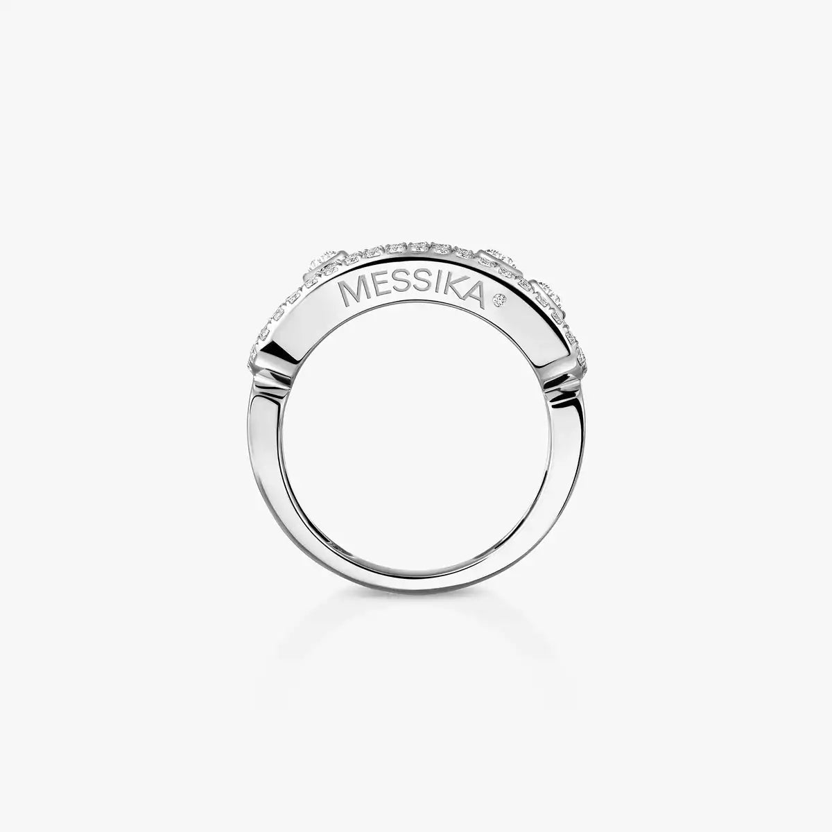 [Mysitc ]  Move Gold Diamond Pave_ Ring
