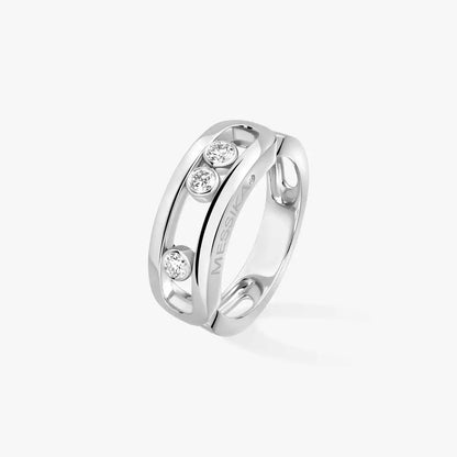 [Mysitc ]  MoveGold Diamond Ring