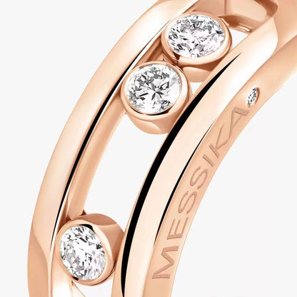 [Mysitc ]  MoveGold Diamond Ring