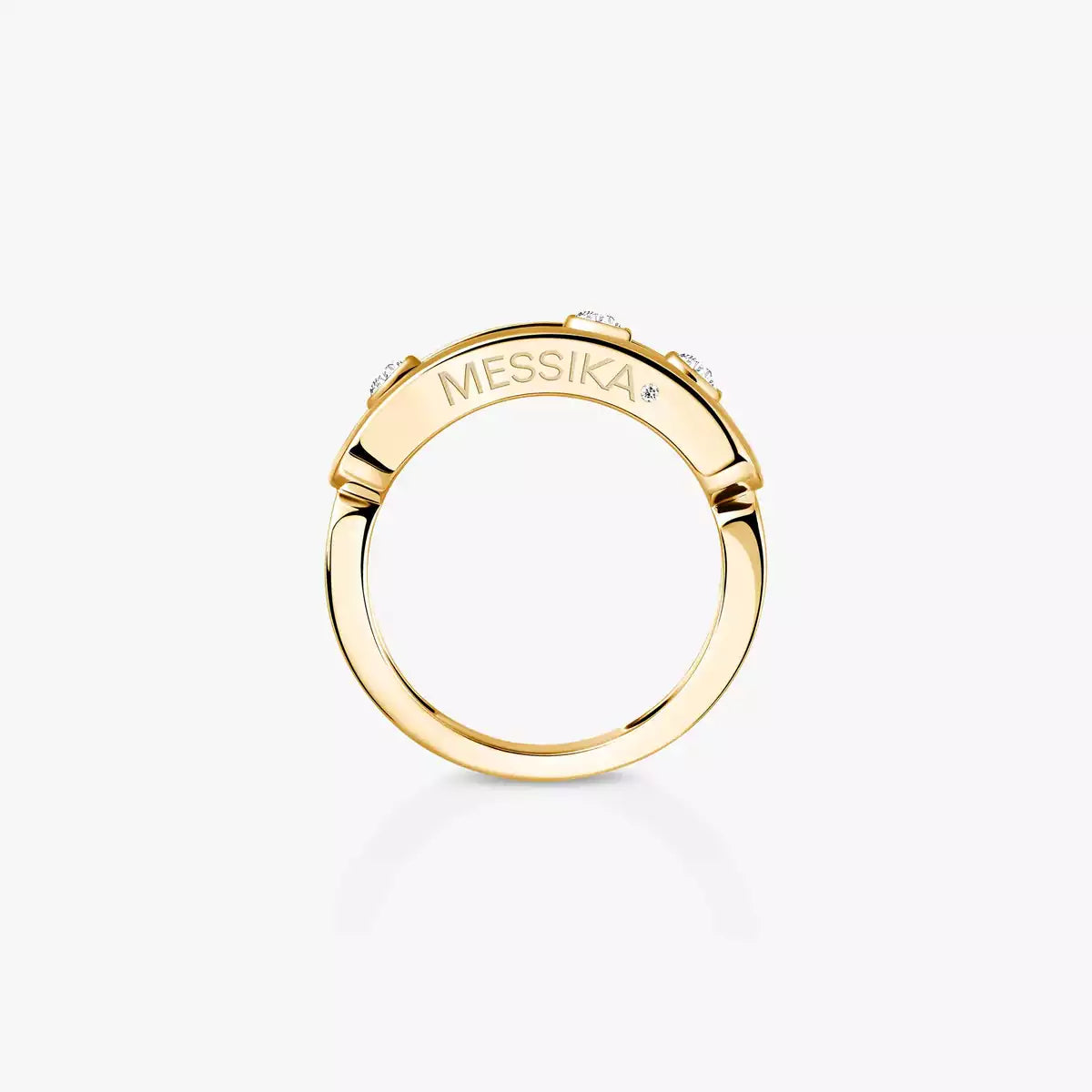 [Mysitc ]  MoveGold Diamond Ring