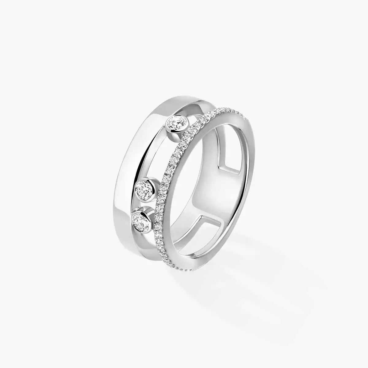 [Mysitc ] Move Romane Diamond Ring