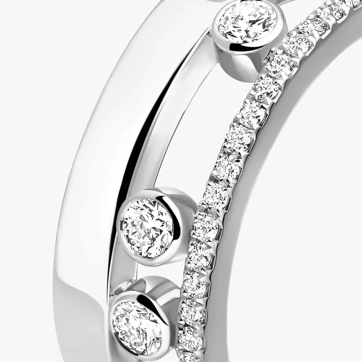 [Mysitc ] Move Romane Diamond Ring