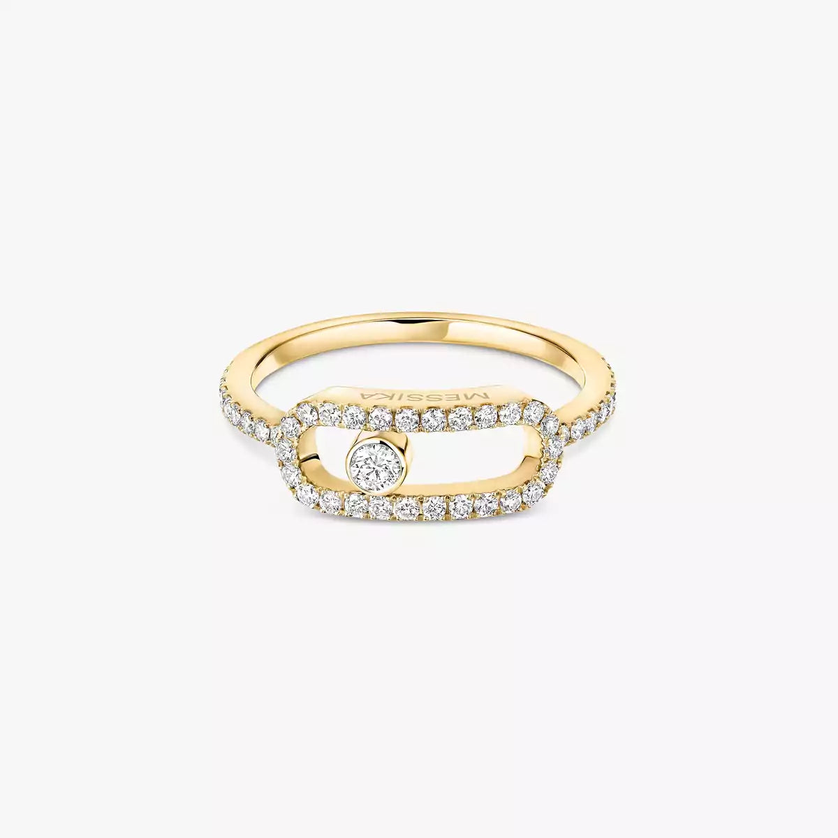 [Mysitc ] Move Uno Diamond Ring in Gold