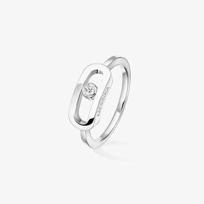 [Mysitc ] Move Uno Diamond Ring in Gold