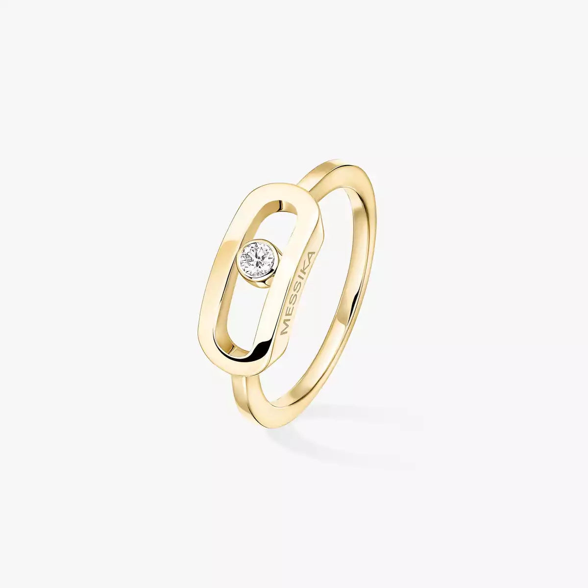 [Mysitc ] Move Uno Diamond Ring in Gold