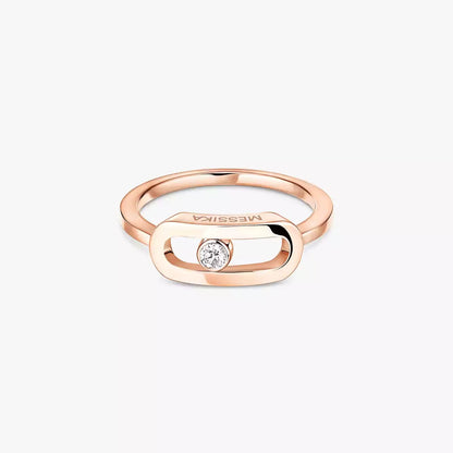 [Mysitc ] Move Uno Diamond Ring in Gold
