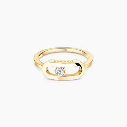 [Mysitc ] Move Uno Diamond Ring in Gold
