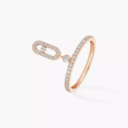 [Mysitc ] Move Uno Diamond Ring