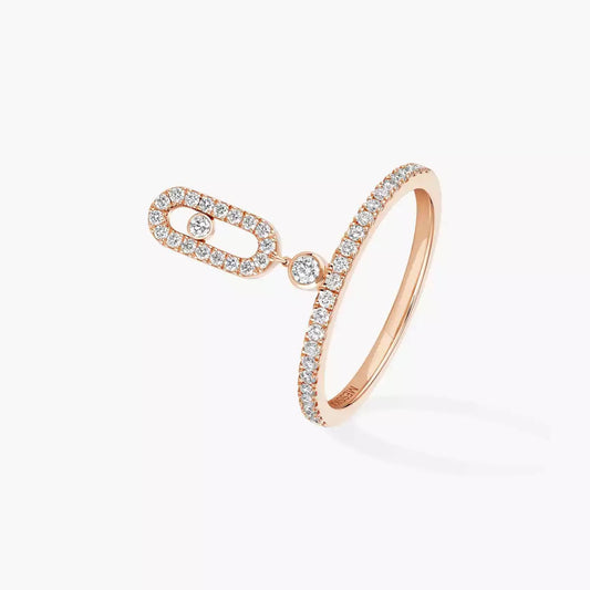 [Mysitc ] Move Uno Diamond Ring