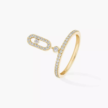 [Mysitc ] Move Uno Diamond Ring