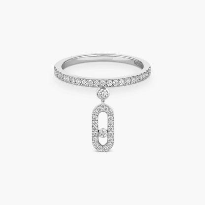 [Mysitc ] Move Uno Diamond Ring