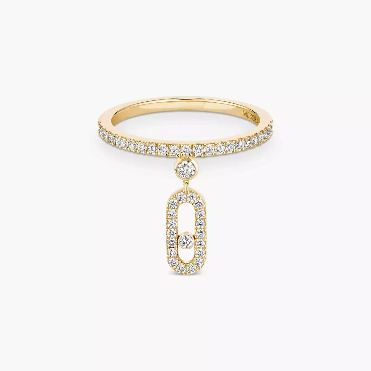 [Mysitc ] Move Uno Diamond Ring