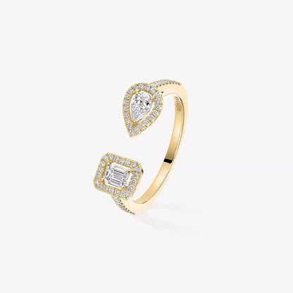 [Mysitc ] My Twin Toi Gold Diamond Ring