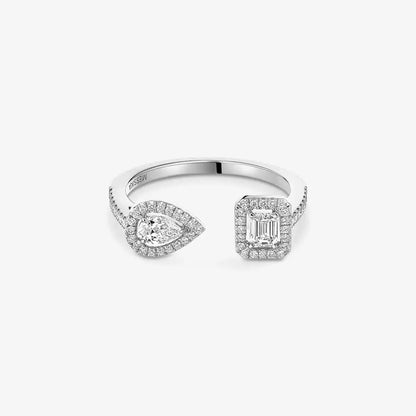 [Mysitc ] My Twin Toi Gold Diamond Ring