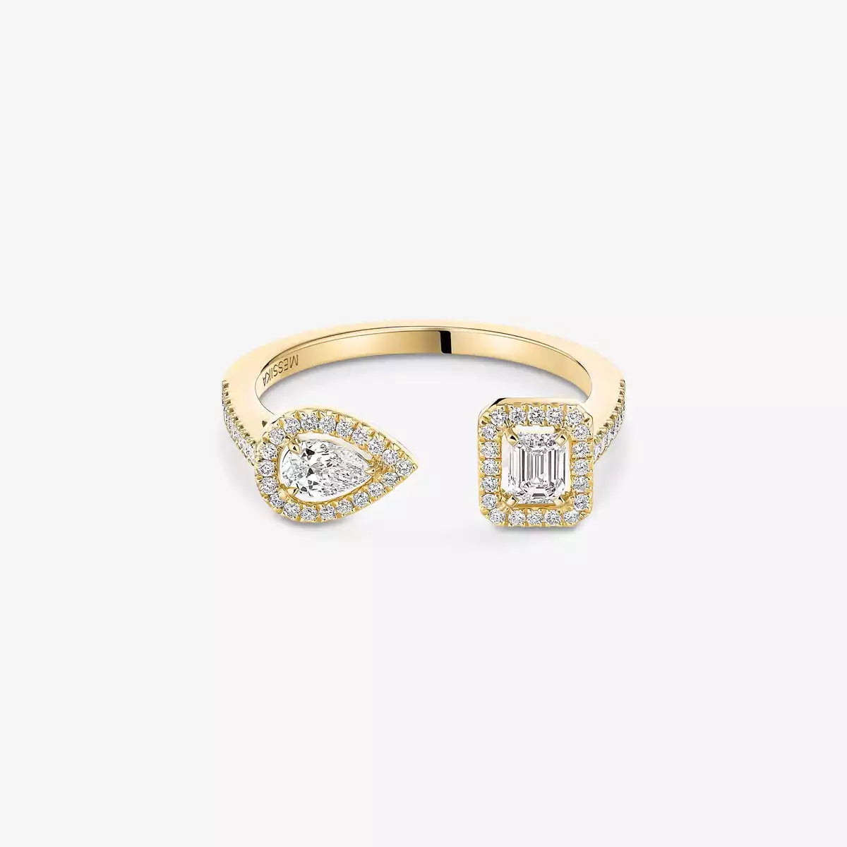 [Mysitc ] My Twin Toi Gold Diamond Ring